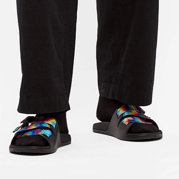 Chaco Chillos Slide Men's Open Toe Sandals Outdoor Comfort New - Picture 2 of 6